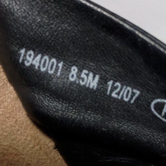 DUCK HEAD, Black, Slip on Sandal, Size 8.5 - Picture 4 of 4